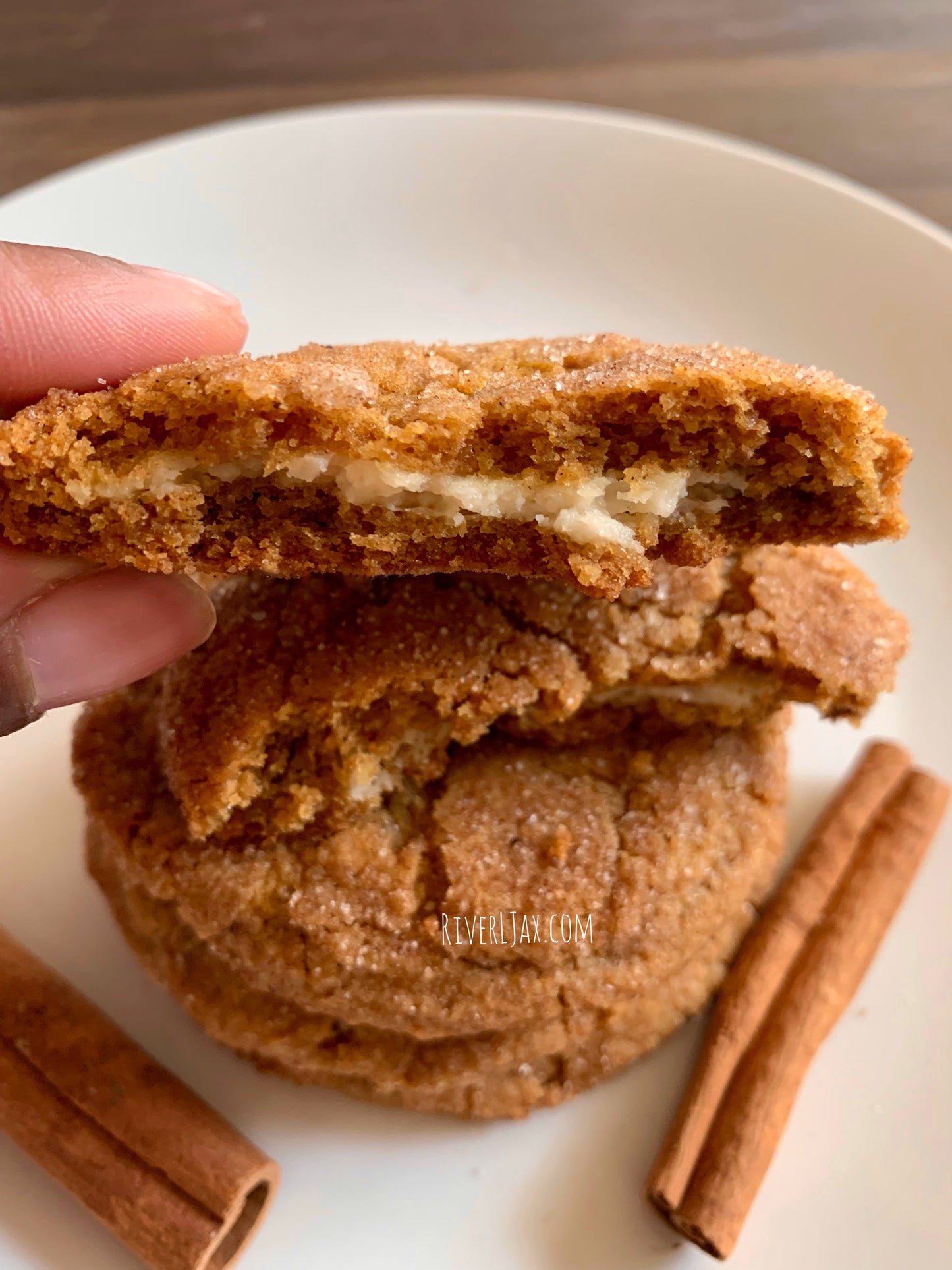 Pumpkin Cheesecake Cookies