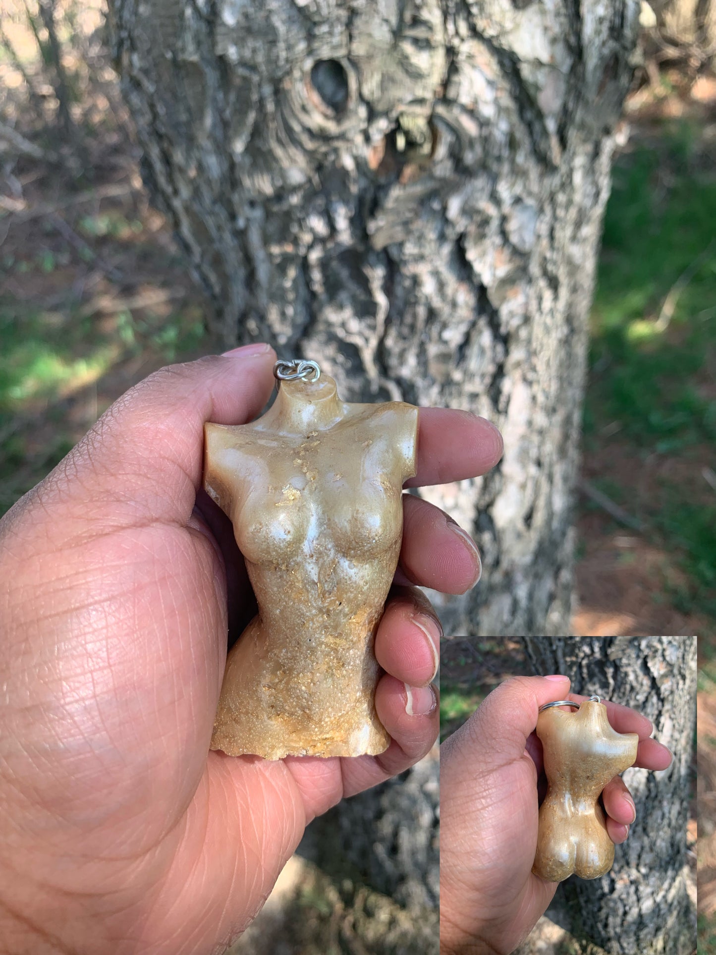 Resin Figure Keychains & Altar Piece